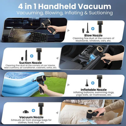 🔥Last Day Promotion 49% OFF - Wireless Handheld Car Vacuum Cleaner