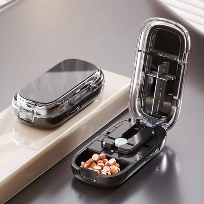 Multi-Function Pill Cutter & Storage Box