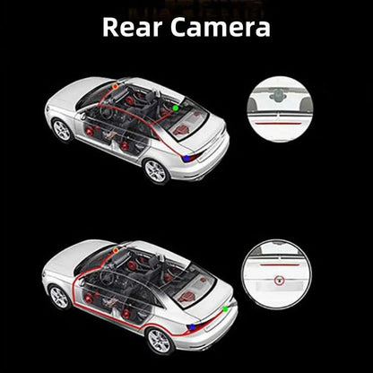 🔥2025 New Style - 49% Off🔥1080P 4-Channel Dash Cam with Night Vision