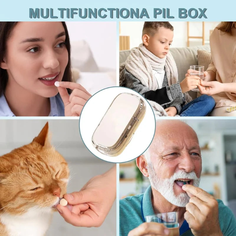 Multi-Function Pill Cutter & Storage Box