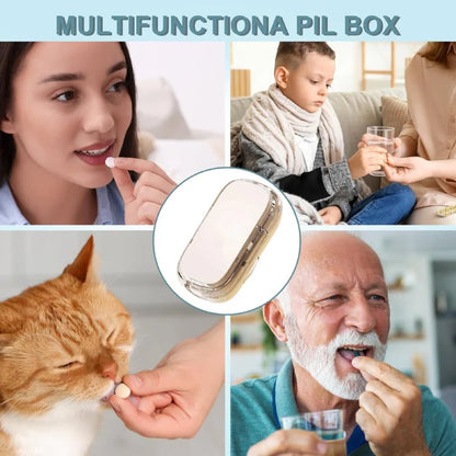 Multi-Function Pill Cutter & Storage Box