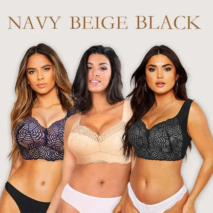 Ultimate Lift Stretch Full Shape Seamless Lace Bra (3 PCS)