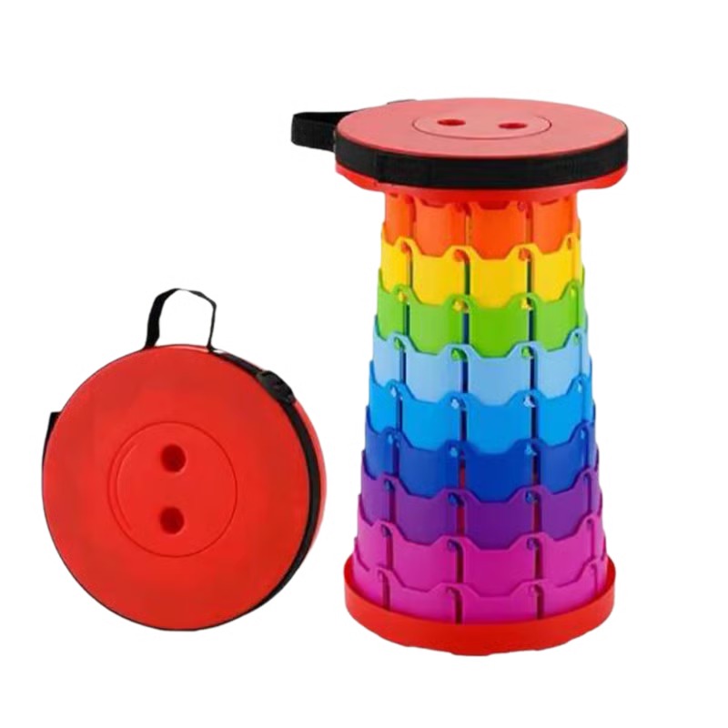 Upgraded Portable Collapsible Telescopic Stool