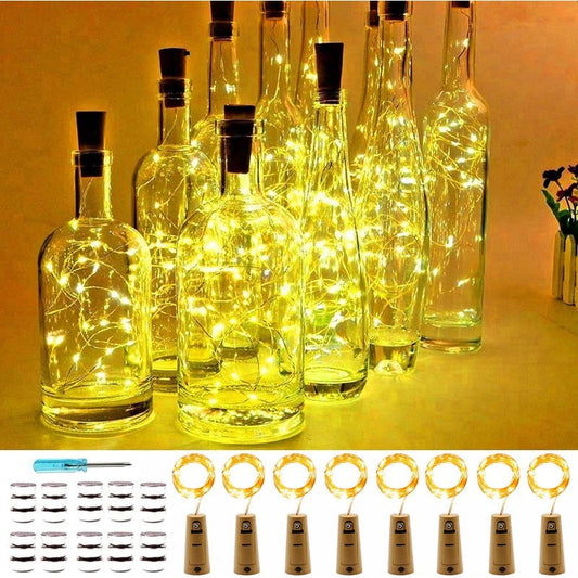 BottleGlow DIY Cork String Lights