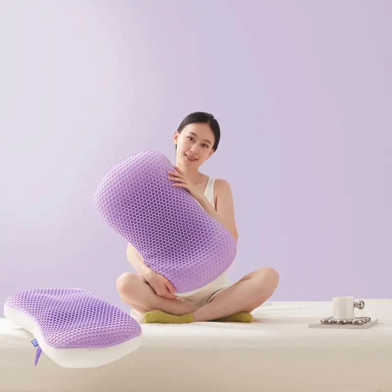 🎁 [Father's Day Gift] H\&D Cooling Pillow 🌬️ Neck & shoulder relief 💆‍♂️ Breathable, cool & comfy ❄️🛏️