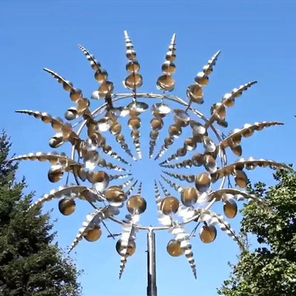 Enhance Your Landscape with Magic Kinetic Windmill