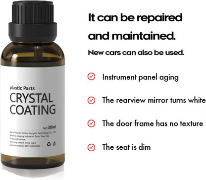 Crystal Shine Plastic Restorer Coating