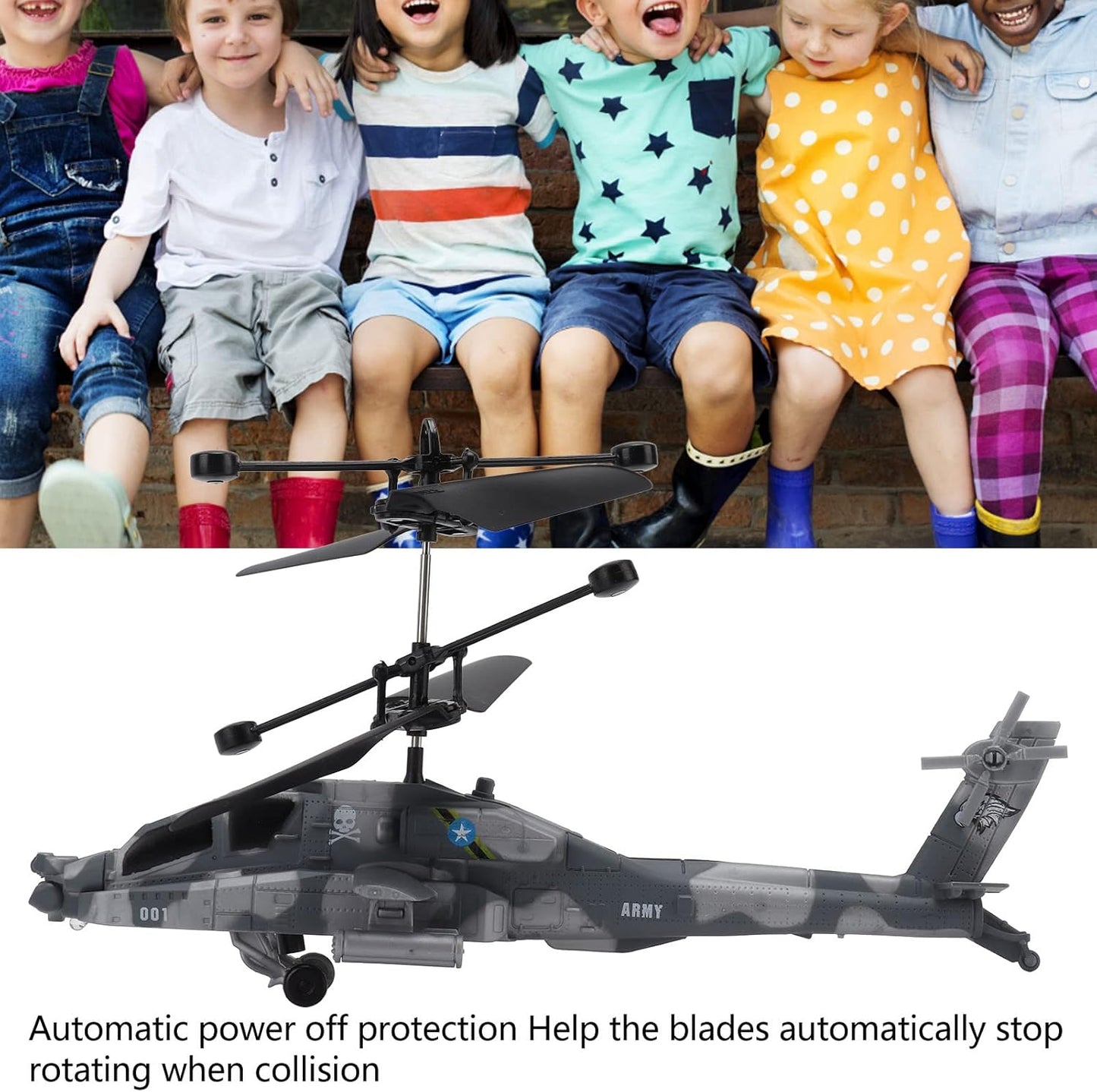Hand-Sensing Hover Helicopter