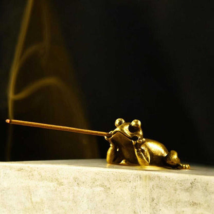 🐸Frog Incense Stick Holder