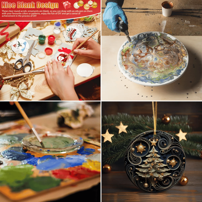 Flat Quilling Ornaments