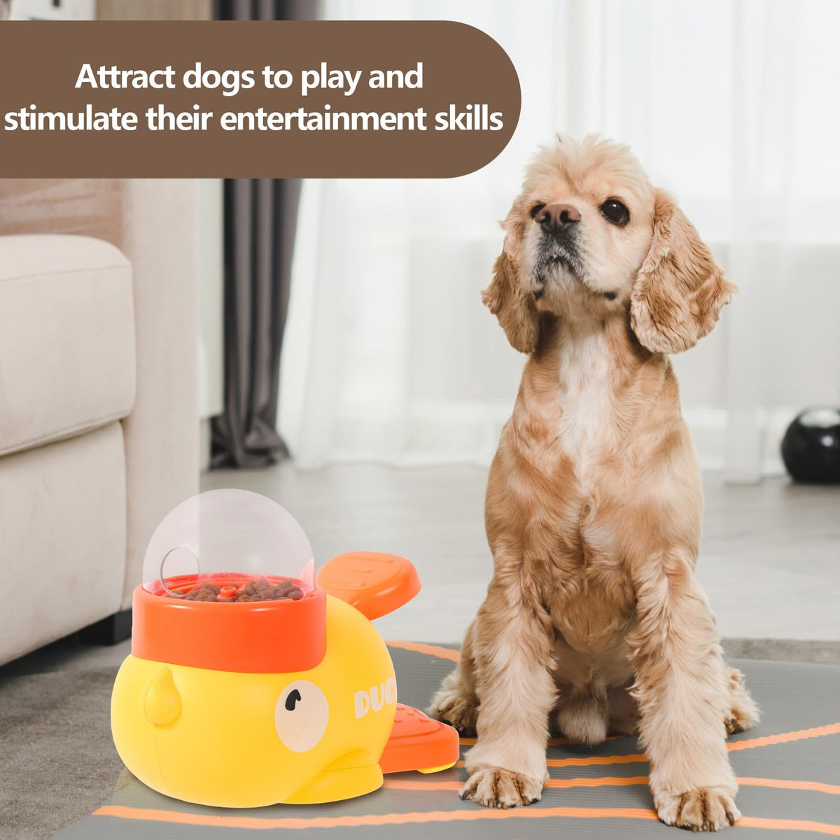 YoPoll Interactive Puzzle Feeder Dogs Toys