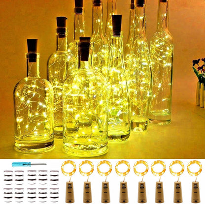BottleGlow DIY Cork String Lights