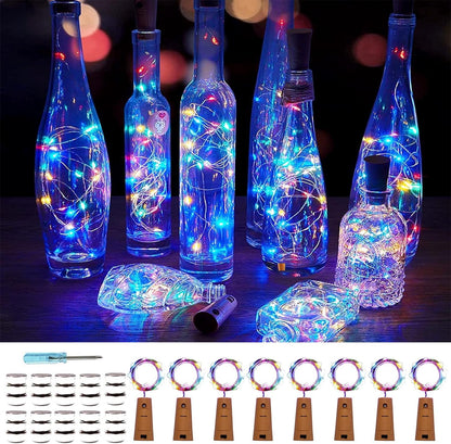 BottleGlow DIY Cork String Lights