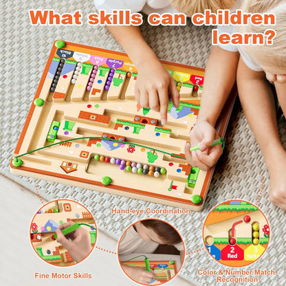 Magnetic Maze Adventure Toy