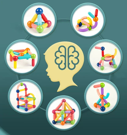 Last Day 75% OFF - 🔥Educational Magnet Building Blocks