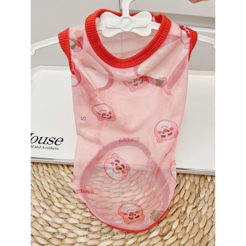 Ultra-Breathable Mesh Dog Shirt