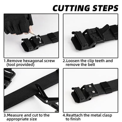 🔥LAST DAY 49% OFF - EDC Nylon Ratchet Belt (BUY 2 GET 10% OFF)