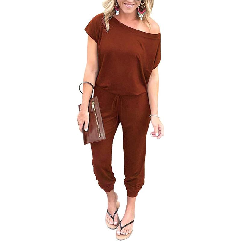 Off-Shoulder Jogger Jumpsuit – Lounge-to-Street Comfort with All-Day Style