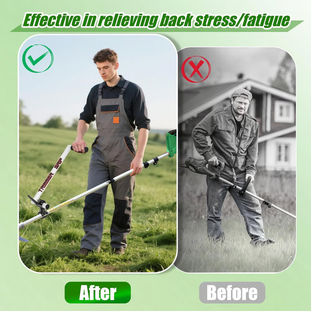 TRIMMER GRIP -Ergonomic Weed Eater Handle Extension