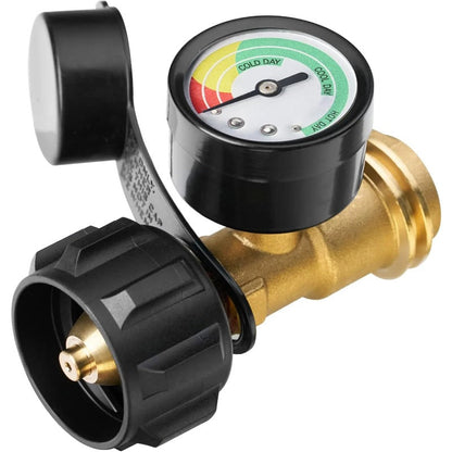 Color-Coded Propane Tank Gauge