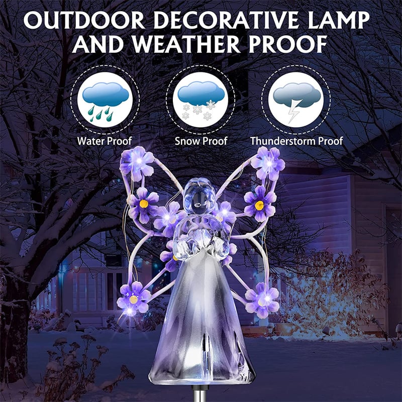 Last Day 75% OFF - 👼Waterproof Solar Angel lights