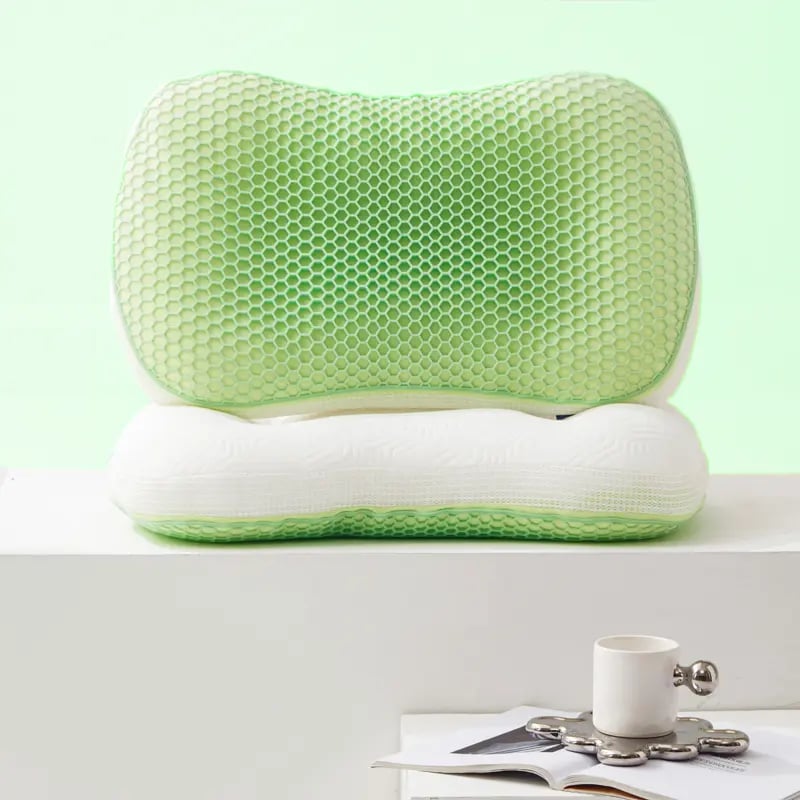 🎁 [Father's Day Gift] H\&D Cooling Pillow 🌬️ Neck & shoulder relief 💆‍♂️ Breathable, cool & comfy ❄️🛏️