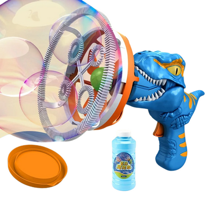 DinoBubbles Delightful Dinosaur Bubble Blaster for Kids