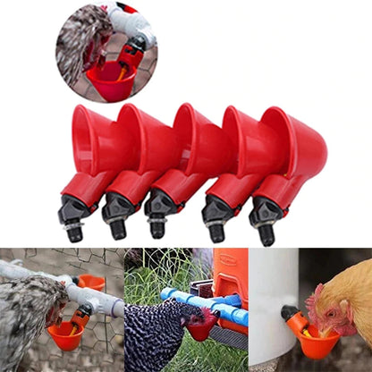 💥Last Day 50% Off--🔥Automatic Chicken Water Cup Bird Coop