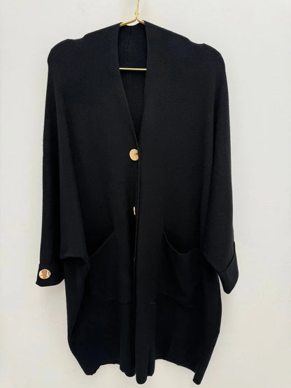 Women Breasts Casual Cardigan