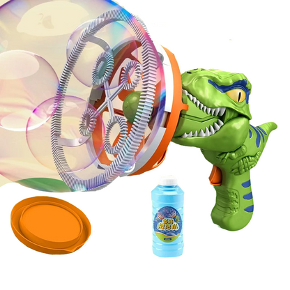 DinoBubbles Delightful Dinosaur Bubble Blaster for Kids