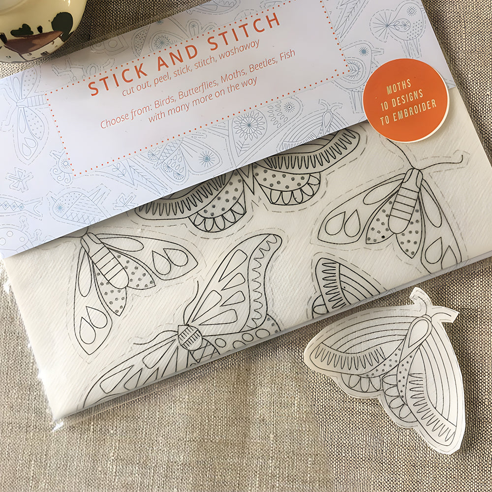 Water soluble embroidery transfers