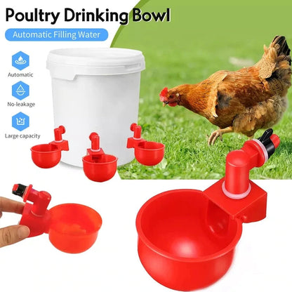 💥Last Day 50% Off--🔥Automatic Chicken Water Cup Bird Coop