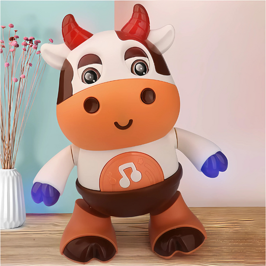 BoogieCow Light-Up Dancing Cow for Active Fun