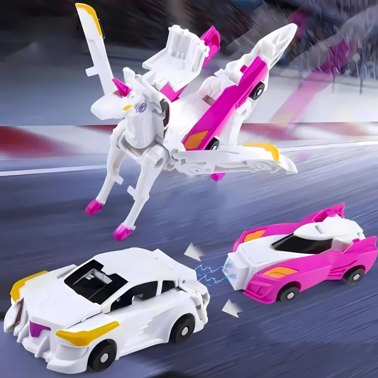 RoboCrash Magnetic Transforming Car & Robot Toy