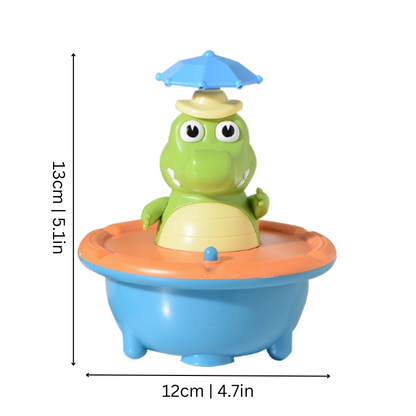 Froggle Spinning Bath Toy That Makes Splash Time Fun