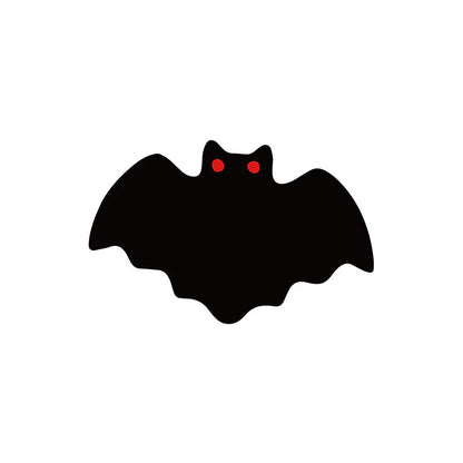 UNWELCOME Halloween Bat Doormat – Spooky Decorative Entry Rug for Porch, Patio, or Indoor Use