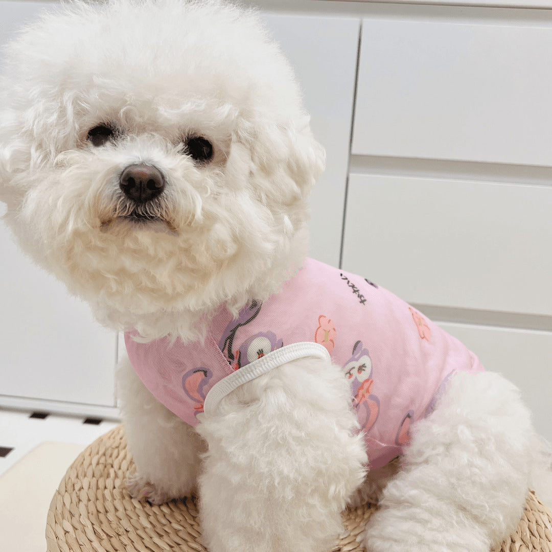 Ultra-Breathable Mesh Dog Shirt