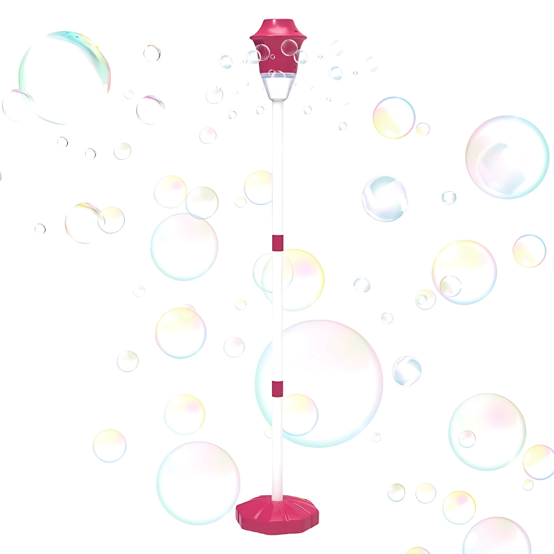 Bubblo Automatic Bubble Maker with Lights & Music for Kids