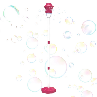 Bubblo Automatic Bubble Maker with Lights & Music for Kids