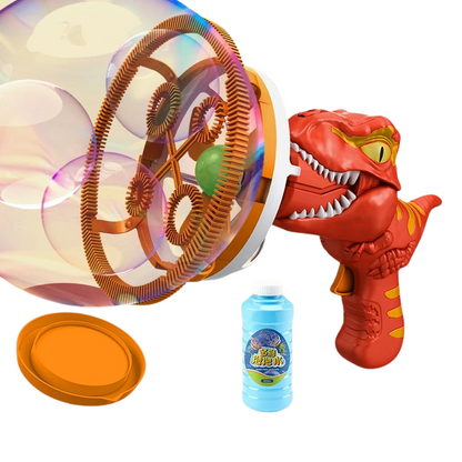 DinoBubbles Delightful Dinosaur Bubble Blaster for Kids