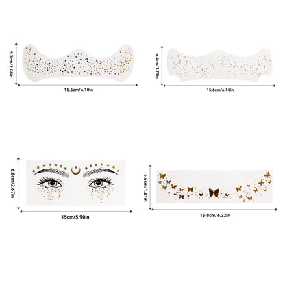 🏆Same style as Swifty🏆Gold Glitter Freckles Makeup Patches