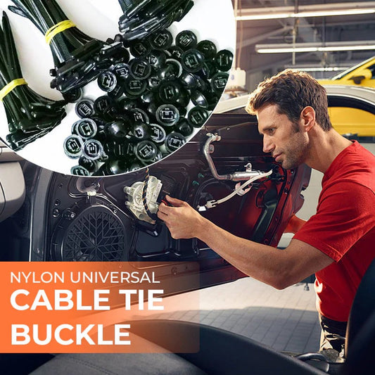 🎁49%OFF- 🚗100pcs Nylon Universal Cable Tie Buckle