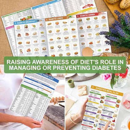🔥3 Count Diabetes Food List & Meal Planner