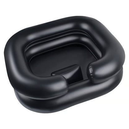 ❤️Inflatable Shampoo Basin for Bedside, Shampoo Tub for Locs,Elderly, Disabled, Pregnant, Injured, Bedridden, Handicapped
