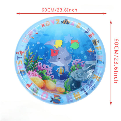 Inflatable Baby Tummy Time Water Mat