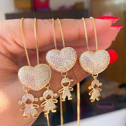 🔥 Last Day 69% OFF -Mother's Love Necklace - Love and My Kids