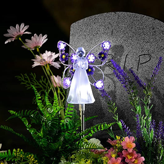 Last Day 75% OFF - 👼Waterproof Solar Angel lights
