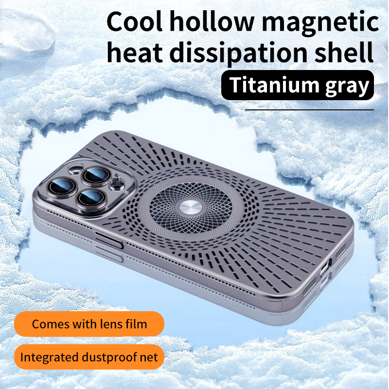 CoolGuard Pro Case – Heat-Dissipating Design, Magnetic Ready & Shockproof Build