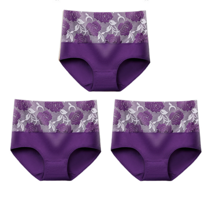 Cotton High Waist Abdominal Slimming Hygroscopic Antibacterial Underwear
