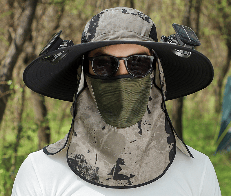 🎁Best father‘s Day Gifts❤2025 New Ultralight Solar Fan Sun Hat – Lighter Than a Baseball!⚾(Only 11oz)